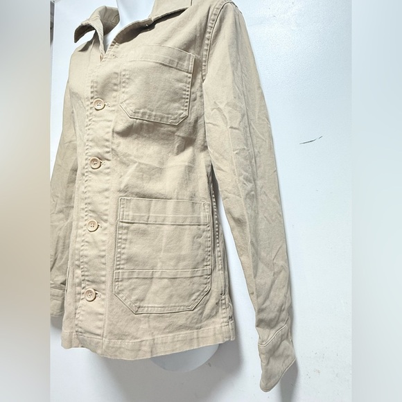 Express Women's Beige Utility Jacket - Picture 3 of 8